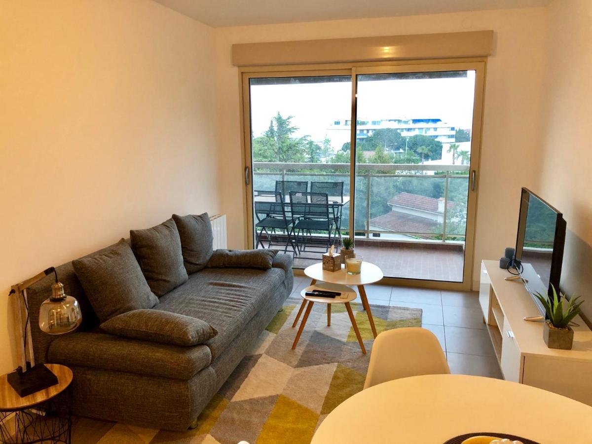 Appartement Neuf, Piscine, Terrasse, Vue Mer. Cannes Luaran gambar